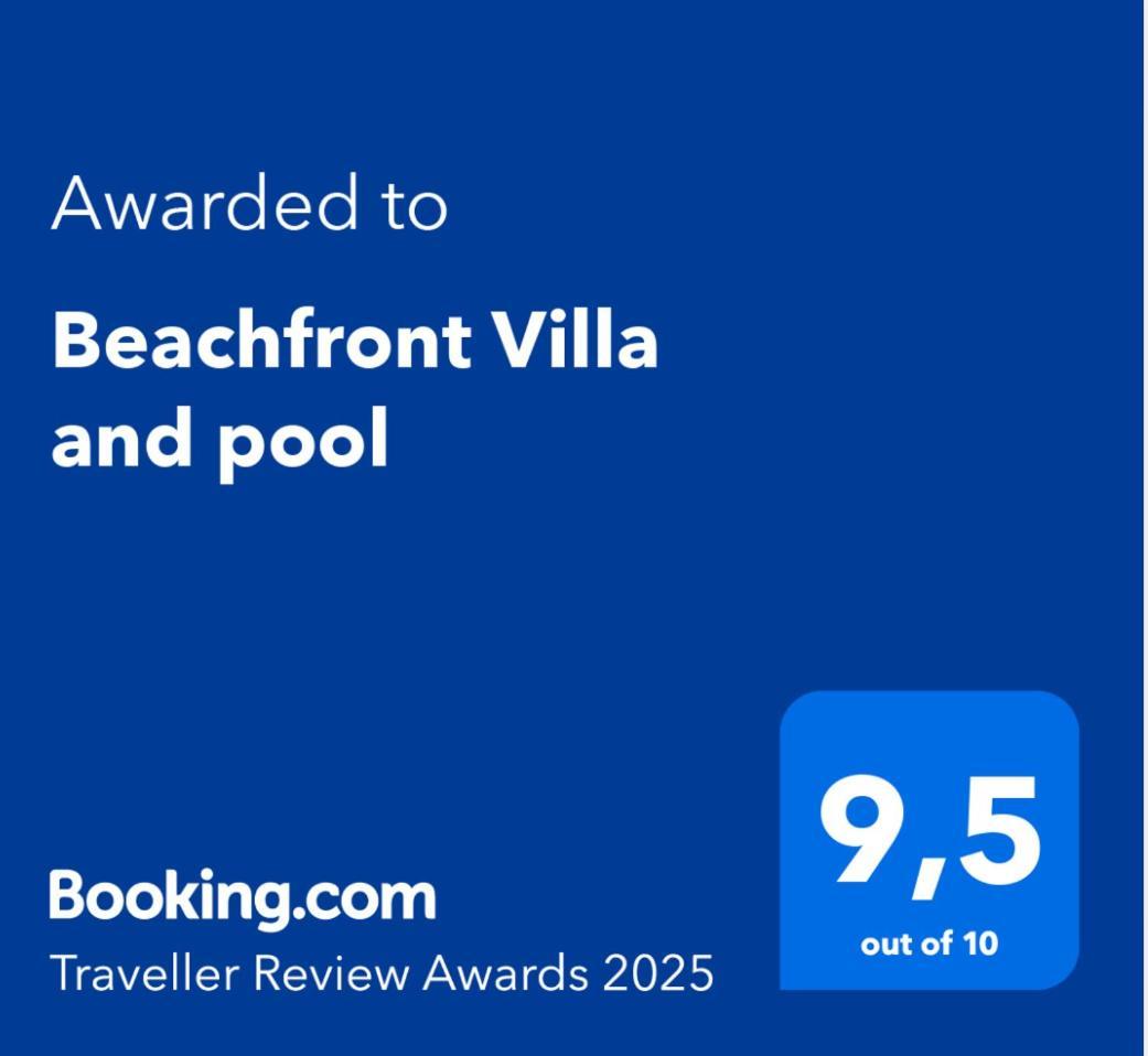 Beachfront Villa And Pool Puerto de Santiago  Exterior foto